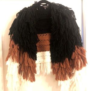 Chrissy Tiegen x Revolve Fringe Sweater